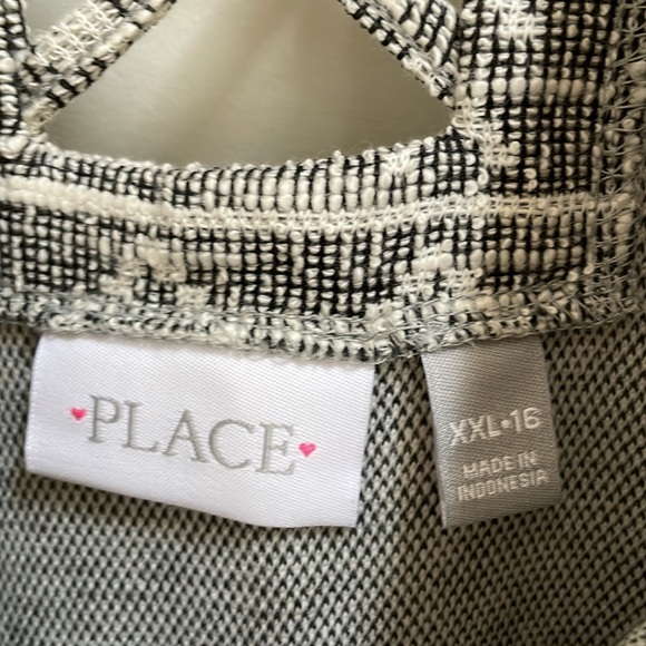 The Children’s Place gray long sleeve Skater Dress size XXL 16 - Picture 5 of 7